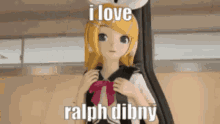 Rin Dibny I Love Ralph Dibny GIF - Rin Dibny I Love Ralph Dibny Ralph Dibny GIFs