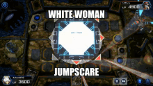 Master Duel Underworld Goddess White Woman Jumpscare GIF