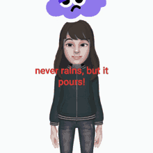 Bad Day Never Rains GIF - Bad Day Never Rains But It Pours GIFs