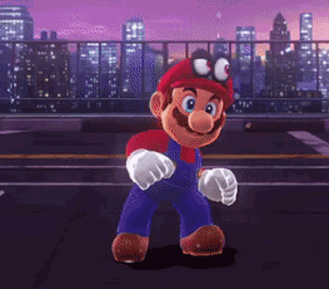 Mario Dance GIF - Mario Dance Happy - Discover & Share GIFs