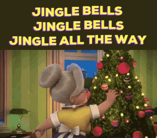 Nonna Pina Jingle Bells GIF - Nonna Pina Jingle Bells Granny Pina -  Discover & Share GIFs