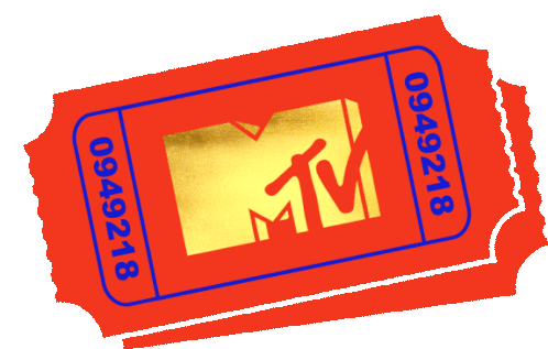 Mtv Ticket Mtv Movie And Tv Awards Sticker - Mtv Ticket Mtv Movie And Tv Awards Movie Ticket Stickers