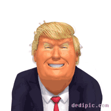 Donald Trump Laughing GIF