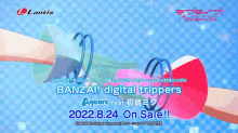 Hatsune Miku X Aqours Banzai Digital Trippers GIF