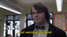 School Of Rock Just Worship The Band GIF - Band Just Worship The Band School Of Rock GIFs