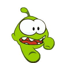 running om nom om nom and cut the rope in a hurry sprint