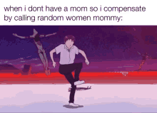 Shinji Ikari Evangelion Dance Mommy Meme GIF