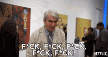 fuck sol sam waterston grace and frankie stresesd