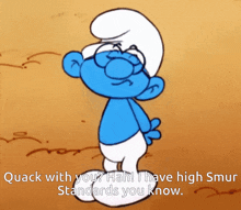 Smurfs Six Little Ducks GIF - Smurfs Six Little Ducks Nursery Rhymes GIFs