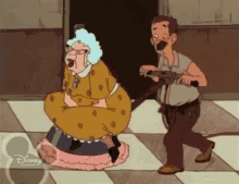 Ms Finster Recess GIF - Ms Finster Recess Electric Mop GIFs