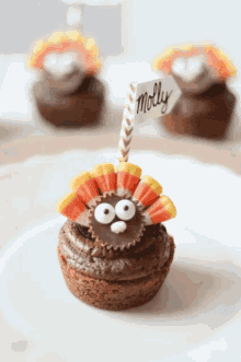 turkey turkey cake dessert cup cake molly