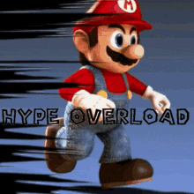 Hype Mario GIF - Hype Mario Hypeoverlaod GIFs