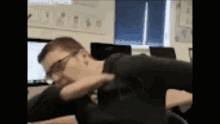 Slow House Fitted GIF - Slow House Fitted Eye Glasses GIFs