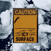 Caution Ice Road GIF - Caution Ice Road Slippin GIFs