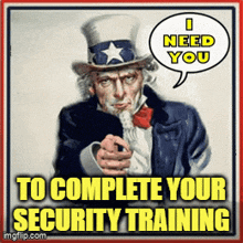 Uncle Sam I Need You GIF - Uncle Sam I Need You Security Training GIFs