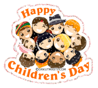 Happy Children'S Day Greetings Sticker