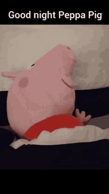 Good Night Peppa Peppa Pig GIF - Good Night Peppa Peppa Pig Daily Peppa GIFs