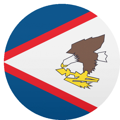American Samoa Flags Sticker - American Samoa Flags Joypixels Stickers
