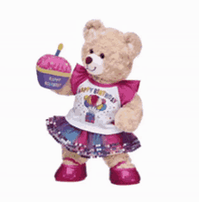 Birthday Bear GIF - Birthday Bear Build A Bear GIFs