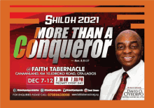 Shiloh2021 More Than A Conqueror GIF - Shiloh2021 More Than A Conqueror David Oyedepo GIFs