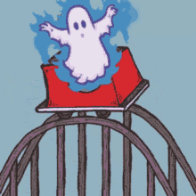 Ghost Ethereal GIF - Ghost Ethereal Rollercoaster GIFs