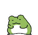 Frog Cute Sticker - Frog Cute Happyfeog Stickers
