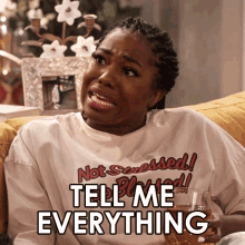 Tell Me Everything Harper GIF - Tell Me Everything Harper Icarly GIFs