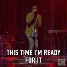 This Time Im Ready For It Kid Cudi GIF - This Time Im Ready For It Kid Cudi Saturday Night Live GIFs