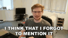 I Think That I Forgot To Mention It Ollie Dixon GIF - I Think That I Forgot To Mention It Ollie Dixon I Left Information Out GIFs