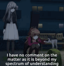 I Have No Comment On The Matter As It Is Beyond My Spectrum Of Understanding Bandori GIF - I Have No Comment On The Matter As It Is Beyond My Spectrum Of Understanding Bandori Bang Dream GIFs