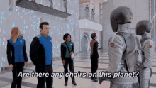 The Orville Are There Any Chairs On This Planet GIF - The Orville Are There Any Chairs On This Planet Seth Mac Farlane GIFs