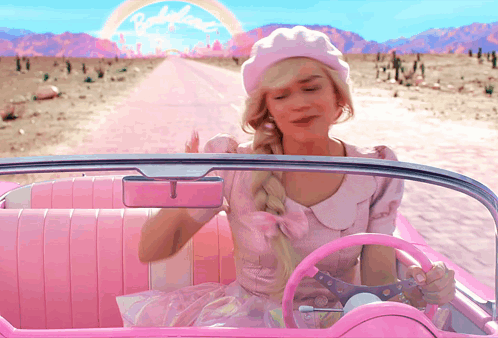 Barbie Margot Robbie GIF - Barbie Margot Robbie Drive - Discover & Share  GIFs