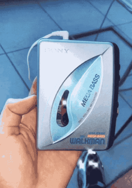 Monkey With a Walkman Gif