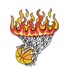 basketball fire