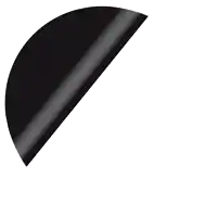 a sticker with a plate of food and the word eat