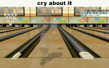 cry about it wii bowling meme bowling bowling perfect game