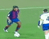 Ronaldinho Elastico GIF - Ronaldinho Elastico Barca GIFs