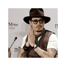 Johnny Depp Smile GIF