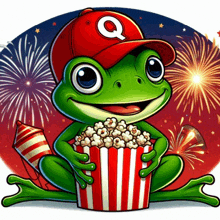 Popcorn Kek GIF - Popcorn Kek Frog GIFs