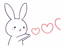 love you heart for you bunny rabbit