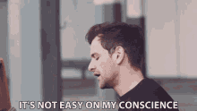 Its Not Easy On My Conscience Josef Salvat GIF - Its Not Easy On My Conscience Josef Salvat Hustler GIFs