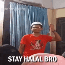 Zuhair Wazih Stay Halal Bro GIF