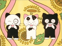 Tama And Friends Dancing GIF - Tama And Friends Dancing Cats GIFs