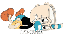 its over mugman the cuphead show its the end im finished