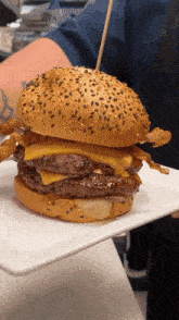Double Bacon Cheeseburger Burgers GIF - Double Bacon Cheeseburger Burgers Cheese Burger GIFs