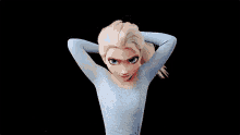 Frozen Fix Hair GIF - Frozen Fix Hair Elsa GIFs