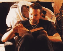Bradley Cooper Read GIF - Bradley Cooper Read Engrossed GIFs