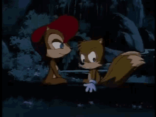 Sonic Sally Acorn GIF - Sonic Sally Acorn Tails GIFs