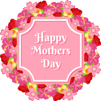 Happy Mothers Day Spring Fling Sticker