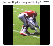 Leonard Floyd GIF - Leonard Floyd Suplex GIFs